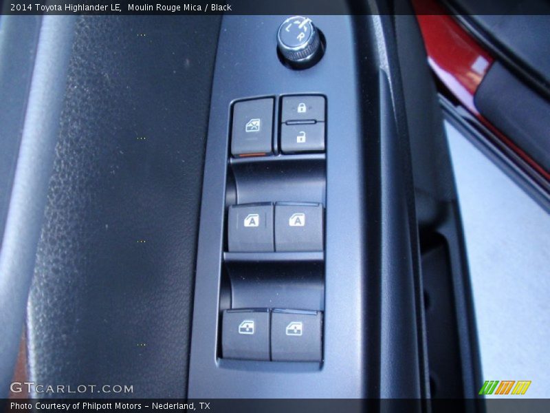 Moulin Rouge Mica / Black 2014 Toyota Highlander LE