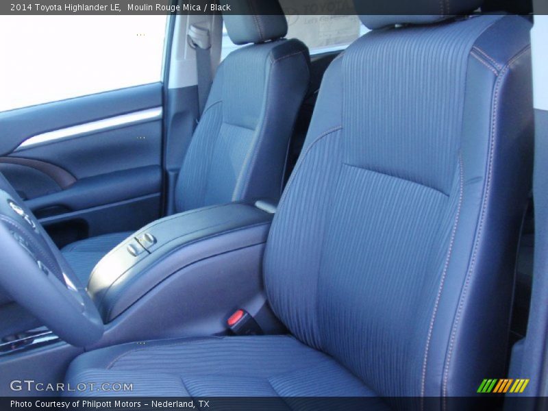 Moulin Rouge Mica / Black 2014 Toyota Highlander LE