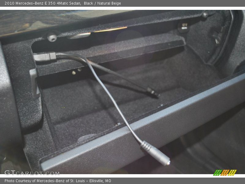 Black / Natural Beige 2010 Mercedes-Benz E 350 4Matic Sedan