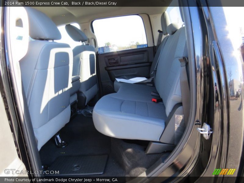 Black / Black/Diesel Gray 2014 Ram 1500 Express Crew Cab