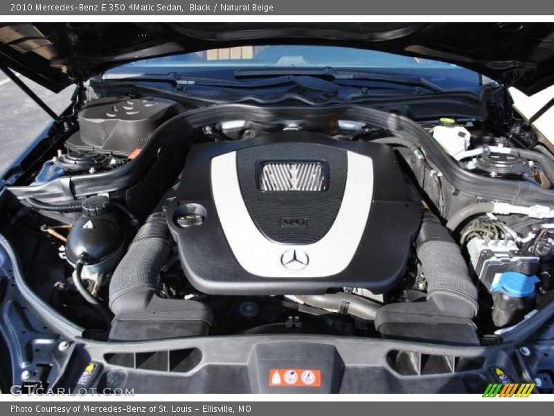 Black / Natural Beige 2010 Mercedes-Benz E 350 4Matic Sedan