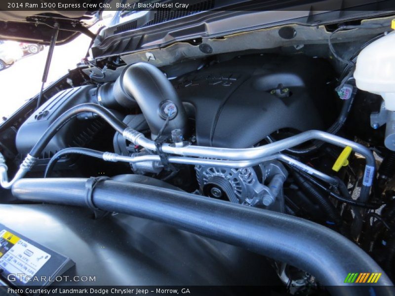 Black / Black/Diesel Gray 2014 Ram 1500 Express Crew Cab