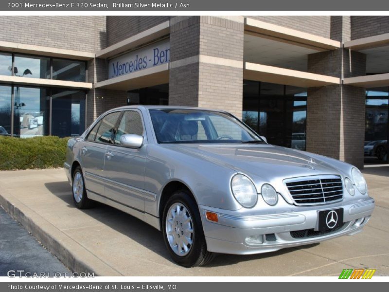 Brilliant Silver Metallic / Ash 2001 Mercedes-Benz E 320 Sedan