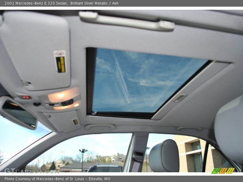 Brilliant Silver Metallic / Ash 2001 Mercedes-Benz E 320 Sedan