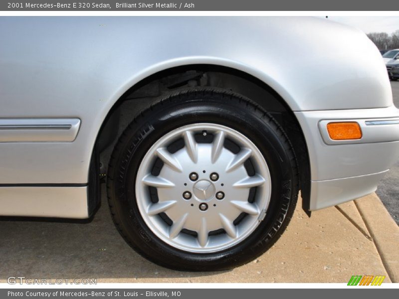 Brilliant Silver Metallic / Ash 2001 Mercedes-Benz E 320 Sedan