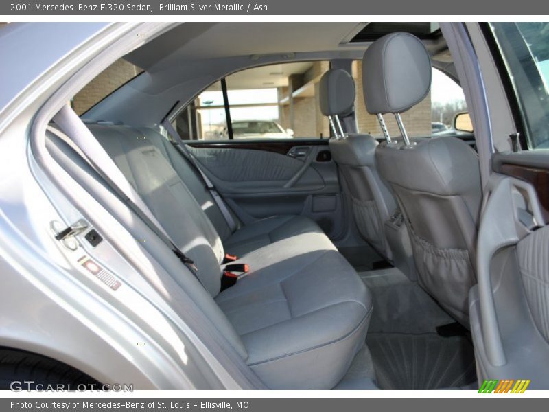 Brilliant Silver Metallic / Ash 2001 Mercedes-Benz E 320 Sedan