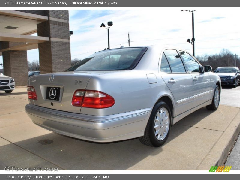 Brilliant Silver Metallic / Ash 2001 Mercedes-Benz E 320 Sedan