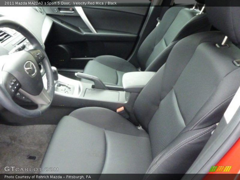 Velocity Red Mica / Black 2011 Mazda MAZDA3 s Sport 5 Door