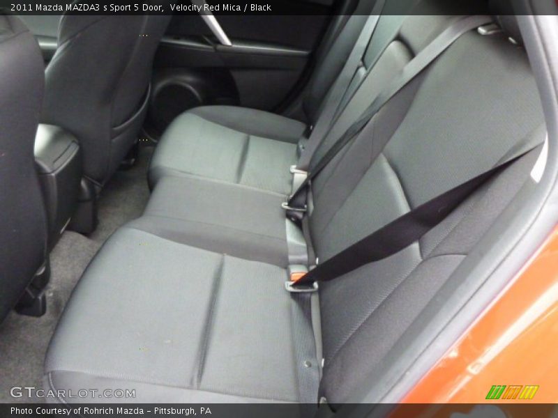 Velocity Red Mica / Black 2011 Mazda MAZDA3 s Sport 5 Door