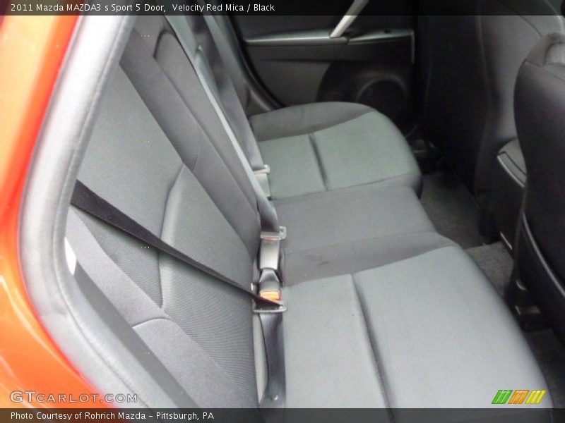 Velocity Red Mica / Black 2011 Mazda MAZDA3 s Sport 5 Door