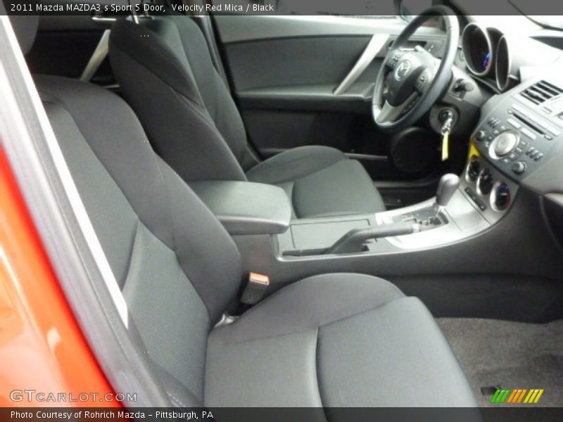 Velocity Red Mica / Black 2011 Mazda MAZDA3 s Sport 5 Door