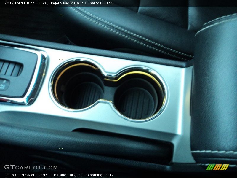 Ingot Silver Metallic / Charcoal Black 2012 Ford Fusion SEL V6