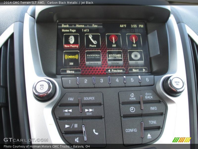 Controls of 2014 Terrain SLT AWD