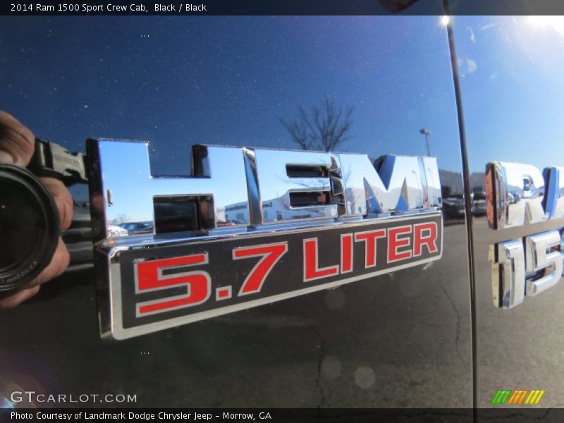 Black / Black 2014 Ram 1500 Sport Crew Cab