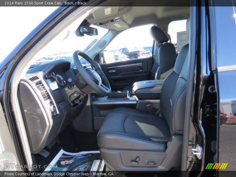 Black / Black 2014 Ram 1500 Sport Crew Cab