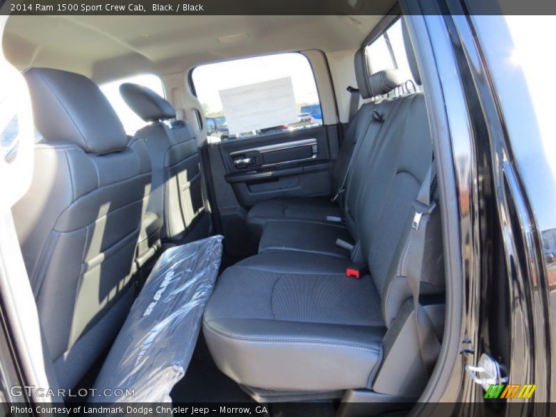 Black / Black 2014 Ram 1500 Sport Crew Cab