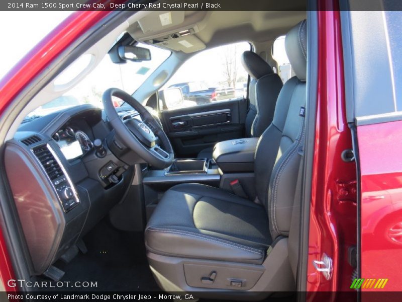 Front Seat of 2014 1500 Sport Crew Cab