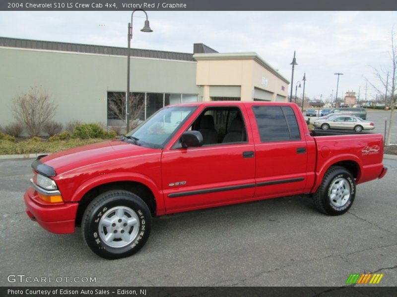  2004 S10 LS Crew Cab 4x4 Victory Red