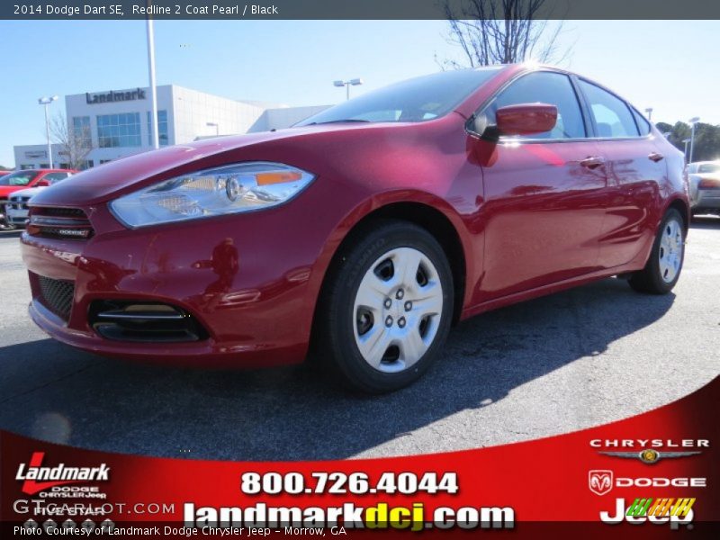 Redline 2 Coat Pearl / Black 2014 Dodge Dart SE