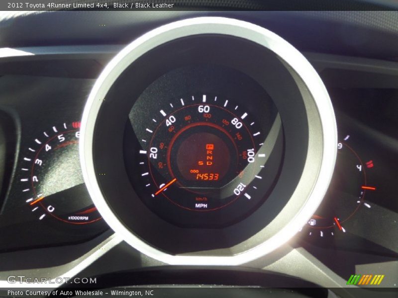 Black / Black Leather 2012 Toyota 4Runner Limited 4x4