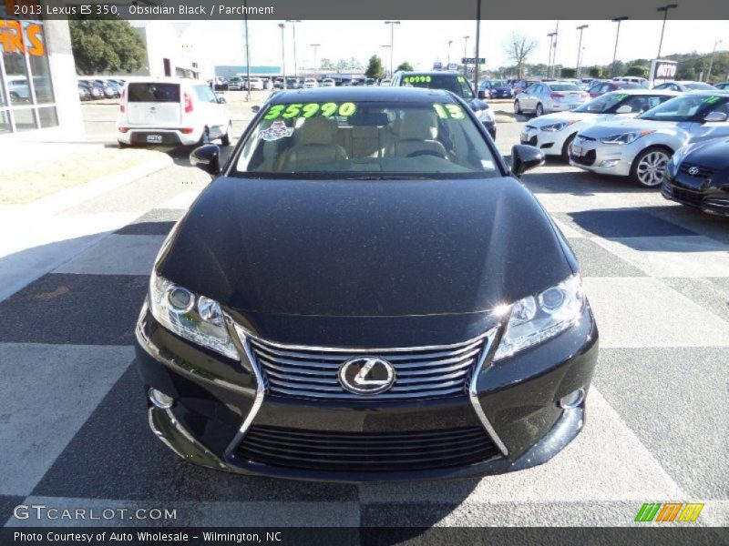 Obsidian Black / Parchment 2013 Lexus ES 350