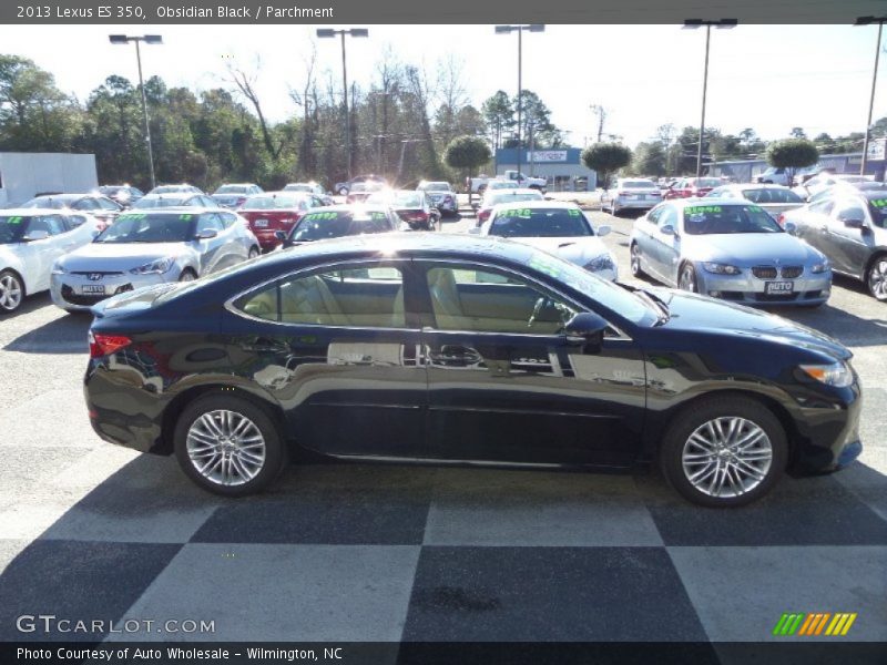 Obsidian Black / Parchment 2013 Lexus ES 350