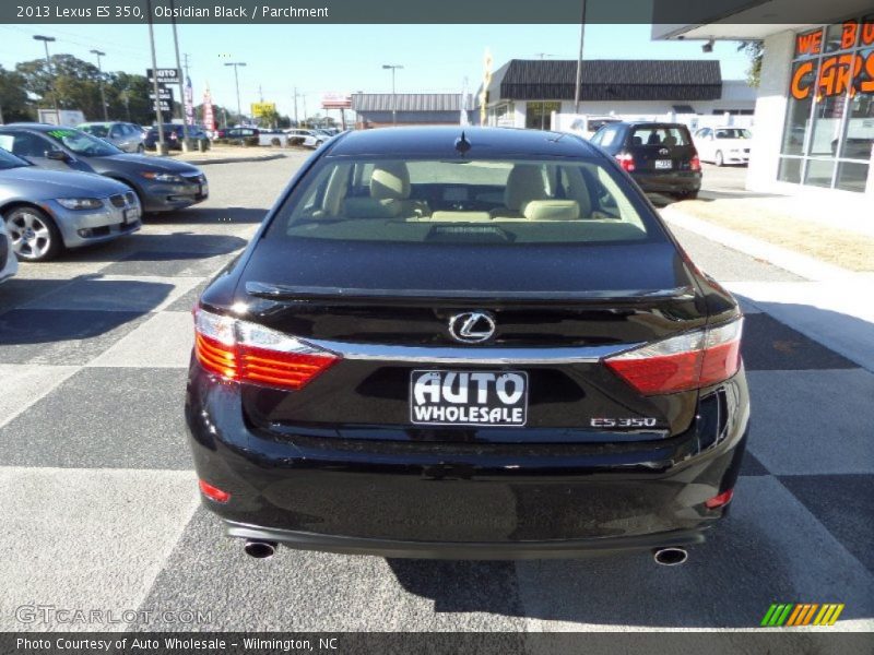 Obsidian Black / Parchment 2013 Lexus ES 350