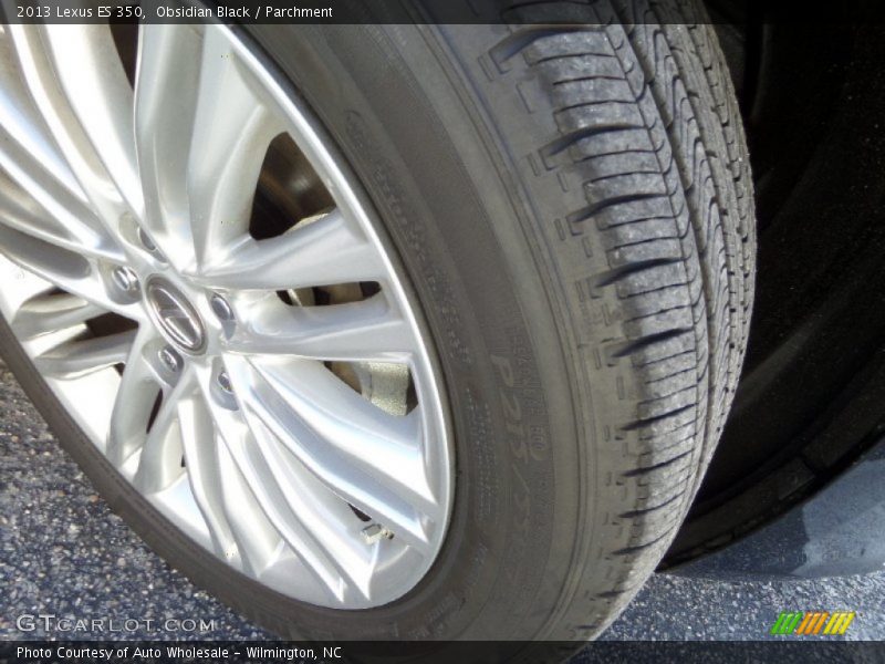 Obsidian Black / Parchment 2013 Lexus ES 350