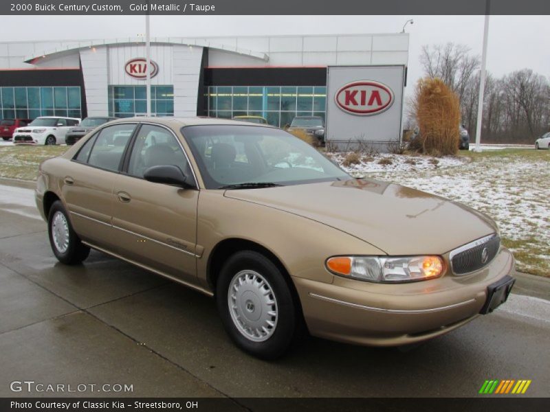 Gold Metallic / Taupe 2000 Buick Century Custom