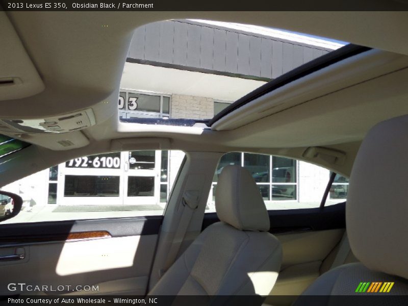 Obsidian Black / Parchment 2013 Lexus ES 350