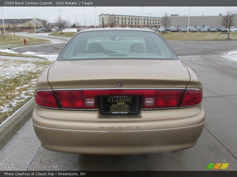 Gold Metallic / Taupe 2000 Buick Century Custom