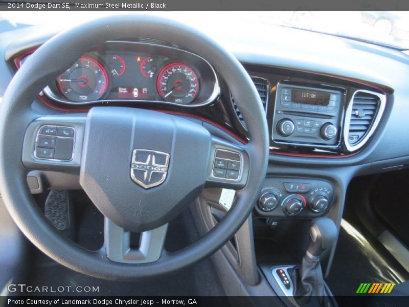 Dashboard of 2014 Dart SE