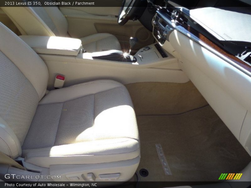 Obsidian Black / Parchment 2013 Lexus ES 350