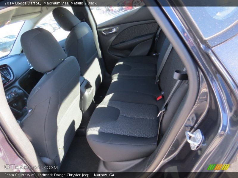 Maximum Steel Metallic / Black 2014 Dodge Dart SE