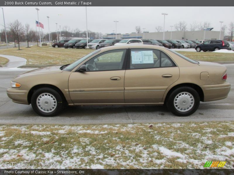 Gold Metallic / Taupe 2000 Buick Century Custom