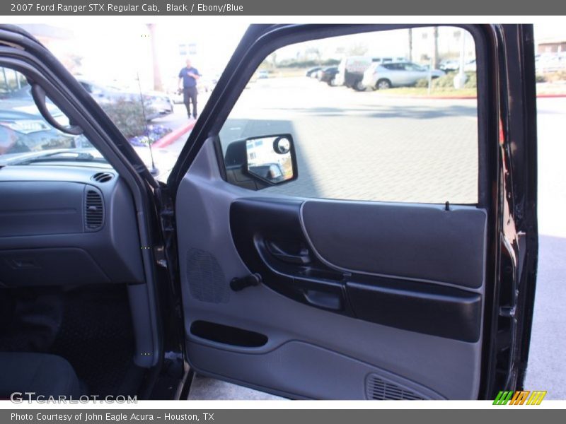 Black / Ebony/Blue 2007 Ford Ranger STX Regular Cab