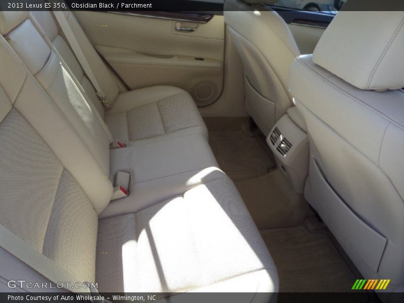 Obsidian Black / Parchment 2013 Lexus ES 350