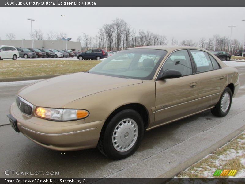 Gold Metallic / Taupe 2000 Buick Century Custom