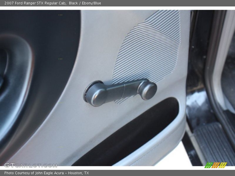 Black / Ebony/Blue 2007 Ford Ranger STX Regular Cab