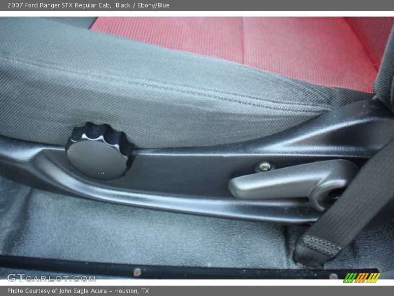 Black / Ebony/Blue 2007 Ford Ranger STX Regular Cab