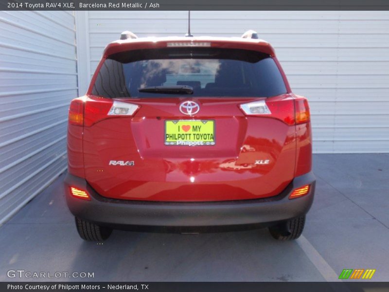 Barcelona Red Metallic / Ash 2014 Toyota RAV4 XLE