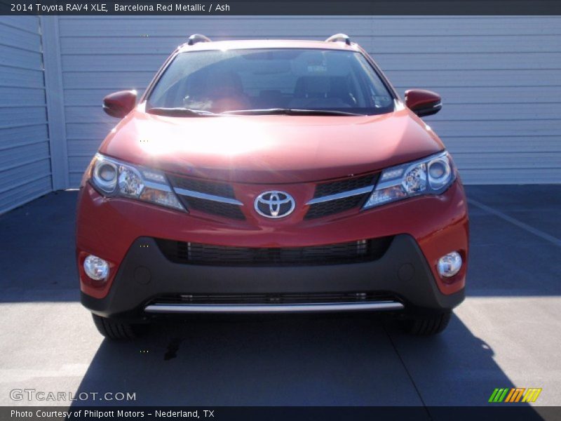 Barcelona Red Metallic / Ash 2014 Toyota RAV4 XLE