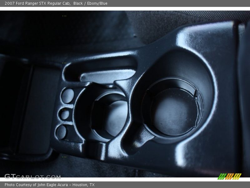 Black / Ebony/Blue 2007 Ford Ranger STX Regular Cab