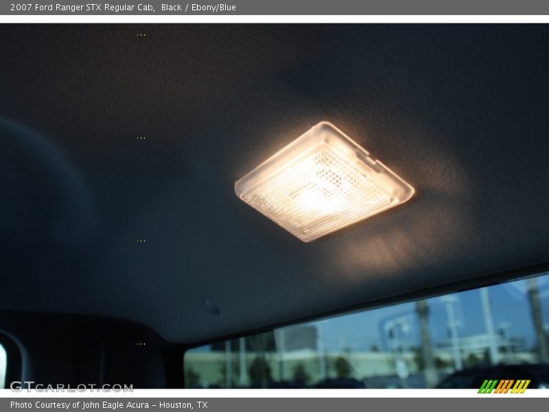 Black / Ebony/Blue 2007 Ford Ranger STX Regular Cab