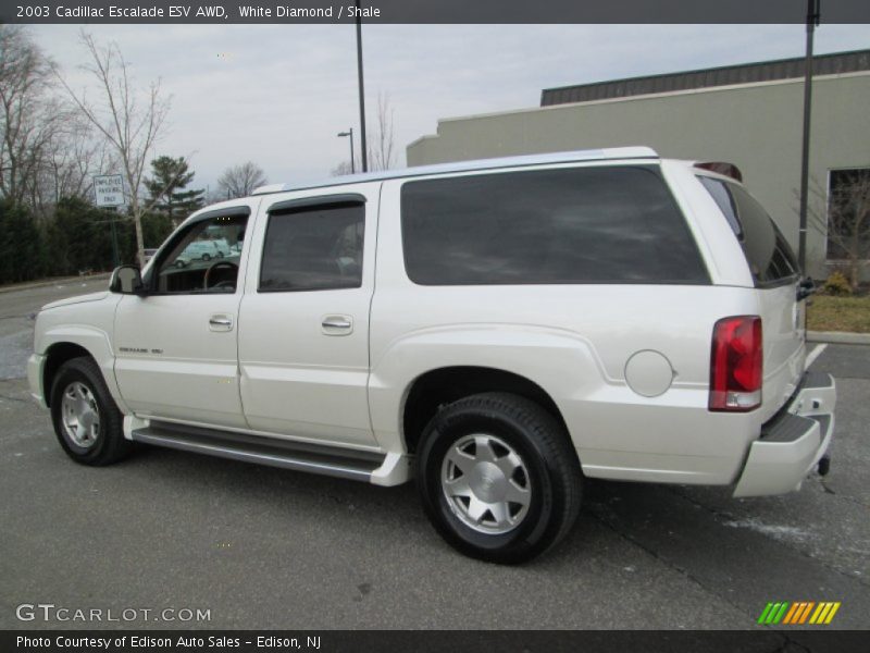 White Diamond / Shale 2003 Cadillac Escalade ESV AWD