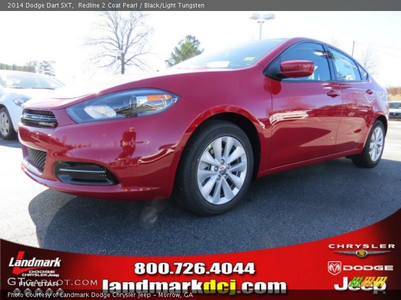 Redline 2 Coat Pearl / Black/Light Tungsten 2014 Dodge Dart SXT
