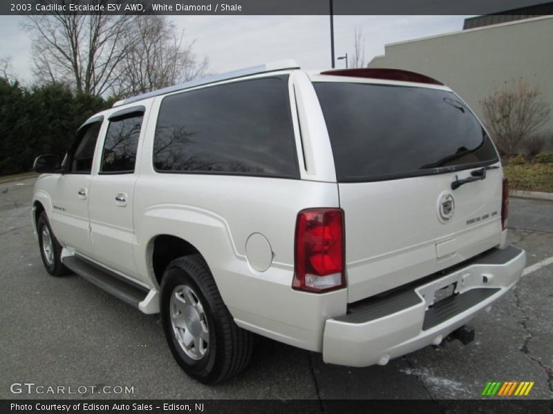 White Diamond / Shale 2003 Cadillac Escalade ESV AWD