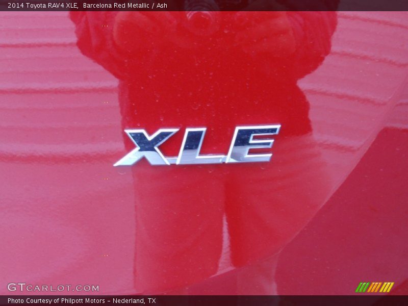 Barcelona Red Metallic / Ash 2014 Toyota RAV4 XLE