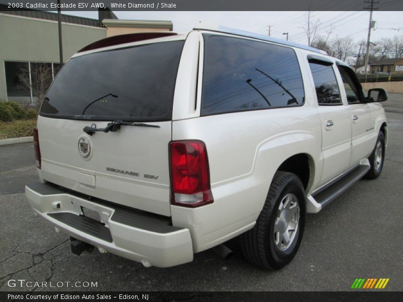 White Diamond / Shale 2003 Cadillac Escalade ESV AWD