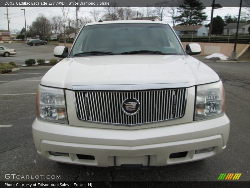 White Diamond / Shale 2003 Cadillac Escalade ESV AWD